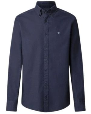 Hackett Casual Shirts - Bleu