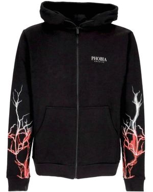 PHOBIA ARCHIVE Zip-Throughs - Black