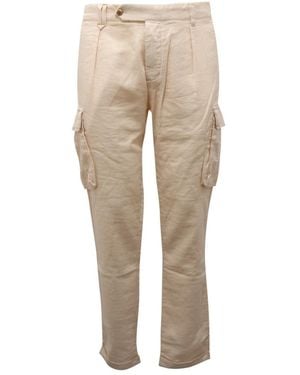 Officina 36 Straight Fit Jeans - Natural
