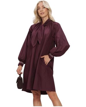 Summum Dress Taft Light - Rood