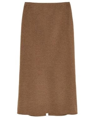 By Malene Birger Midi Skirts - Marrón