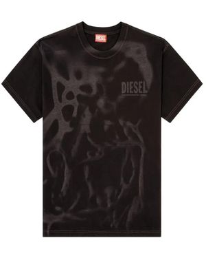 DIESEL T-Norm-V7 T-Shirt - Zwart