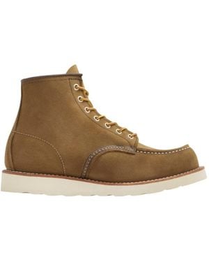 Red Wing Lace-Up Boots - Brown