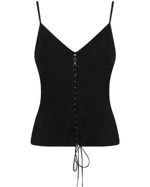 McQueen Tops ,Zwart ,Sleeveless Tops
