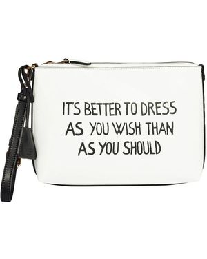 Moschino Clutches - Blanco