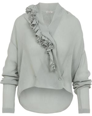 Alberta Ferretti Blouses - Grey