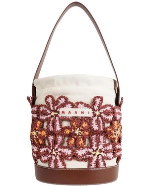 Marni Bucket Bags - Red
