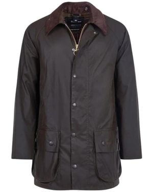 Barbour Jassen ,Groen ,Katoen Classic Beaufort Waxed Jacket - Zwart