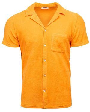 J.O.T.T Overhemden ,Oranje ,Katoen Polo Shirt Castelo 2.0