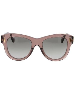 Loewe Accessoires ,Bruin ,Zonnebril - Grijs