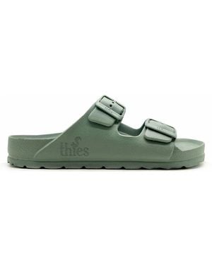 Thies 1856 Ecofoam Sandalen Für Herren - Grün