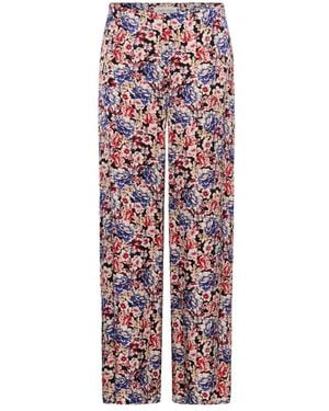 Part Two Wide Trousers - Rojo