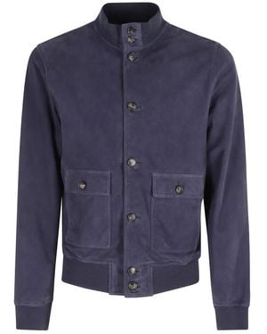 Stewart Leather Jackets - Blue