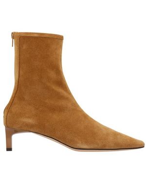 Dear Frances Schoenen ,Bruin ,Suède Topo Bootie