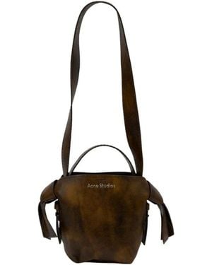 Acne Studios Musubi Mini Schultertasche - Braun