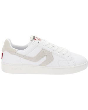 Levi's Leren Sneakers - Wit