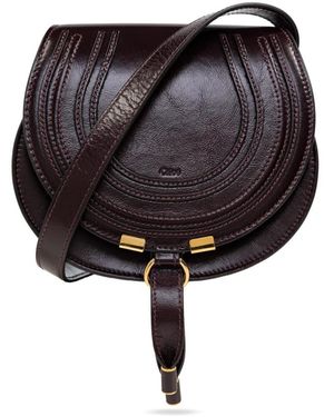 Chloé Bolso De Hombro Marcie Pequeño, Mujer, Talla - Gris
