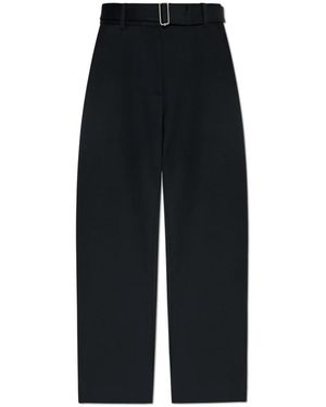 Studio Nicholson Broeken ,Zwart ,Broek Met Doring Riem