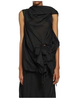 Yohji Yamamoto Blouses - Black