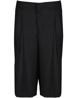 Ami Paris Long Shorts - Black