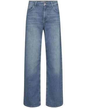 Mos Mosh Straight Fit Jeans - Blue