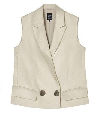 ARMANI EXCHANGE Vests - Neutre