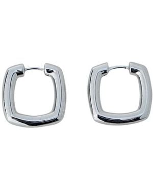 Tom Wood Earrings - White