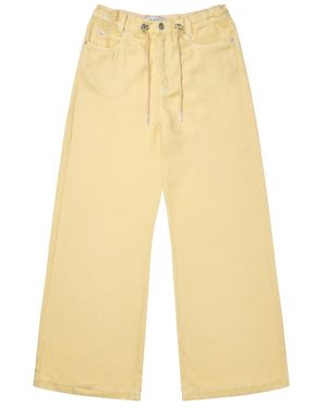 Munthe Wide Jeans - Yellow