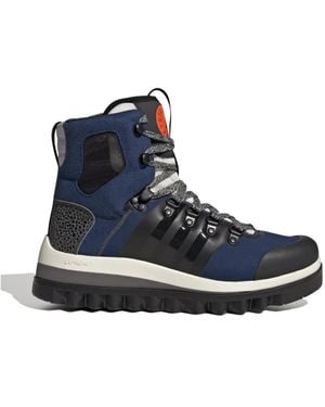 adidas Lace-Up Boots - Blue