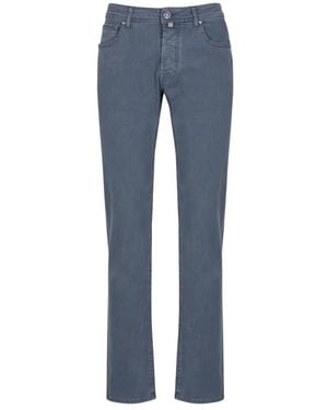 Jacob Cohen Straight Trousers - Azul