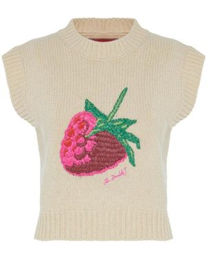 La DoubleJ Round-Neck Knitwear - Neutre