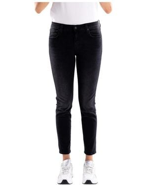 People Clotilde Skinny Jeans - Schwarz