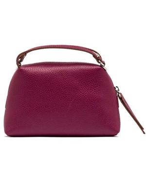 Gianni Chiarini Tassen ,Paars ,Leer Alifa Handtas