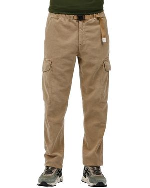 White Sand Straight Trousers - Natural