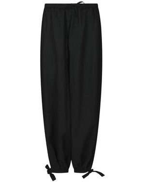 Neo Noir Wide Trousers - Negro