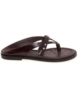 Poeve Flip Flops - Brown