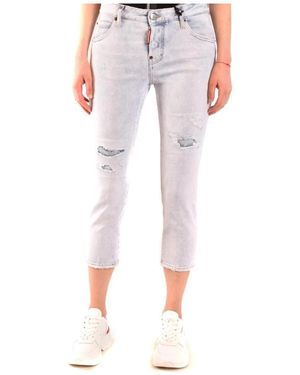 DSquared² Cropped Jeans - Pink