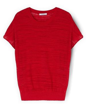 mötivi Round-Neck Knitwear - Rosso