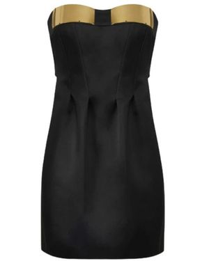 Elisabetta Franchi Short Dresses - Negro