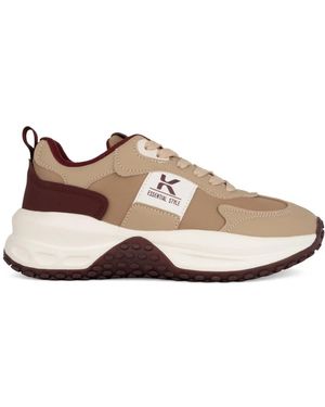 KEDDO Schoenen ,Fashion Sneakers - Bruin