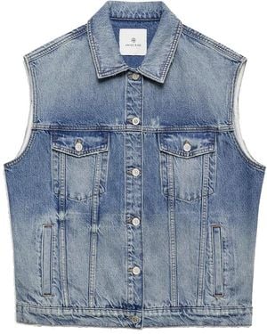 Anine Bing Rory Vest - Blue