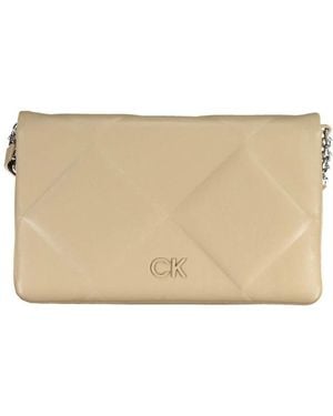 Calvin Klein Cross Body Bags - Natural