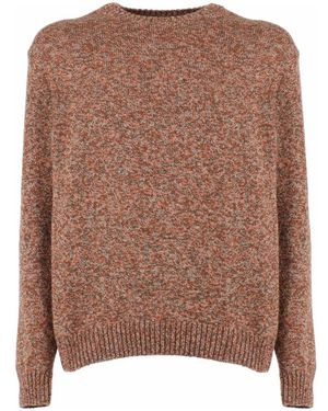 Slowear Round-Neck Knitwear - Brown