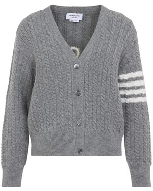 Thom Browne Cardigans - Gris