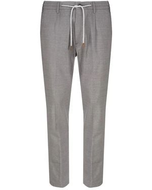 Eleventy Slim-Fit Trousers - Grey