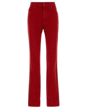 Chloé Rechte Jeans - Rood