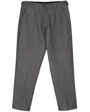 Low Brand Slim-Fit Trousers - Gris