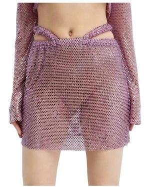 Santa Brands Short Skirts - Purple