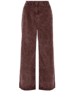 Bomboogie Wide Trousers - Marrón