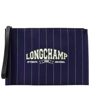 Longchamp Clutches - Blue